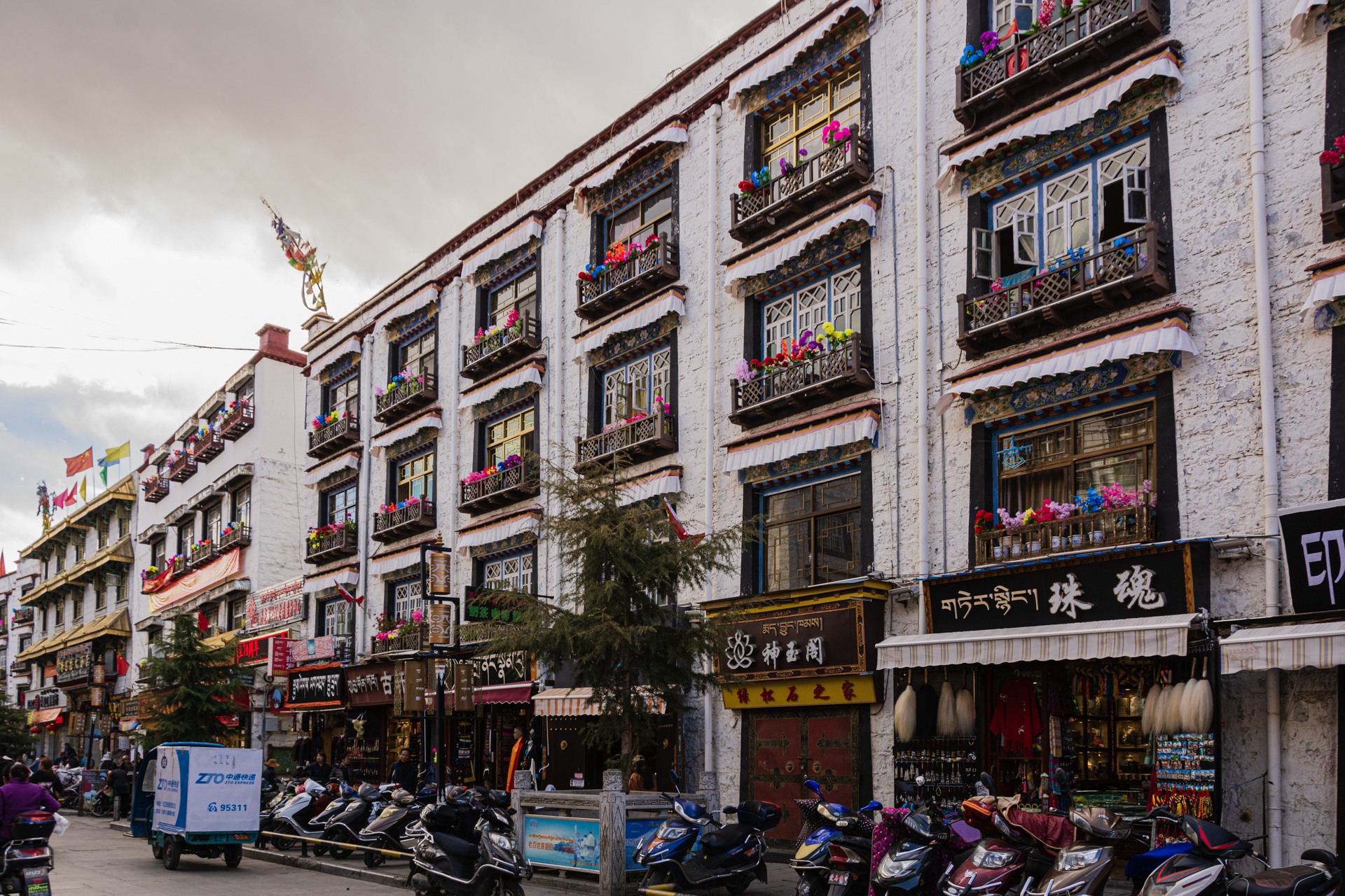 Lhasa Tibetische Altstadt